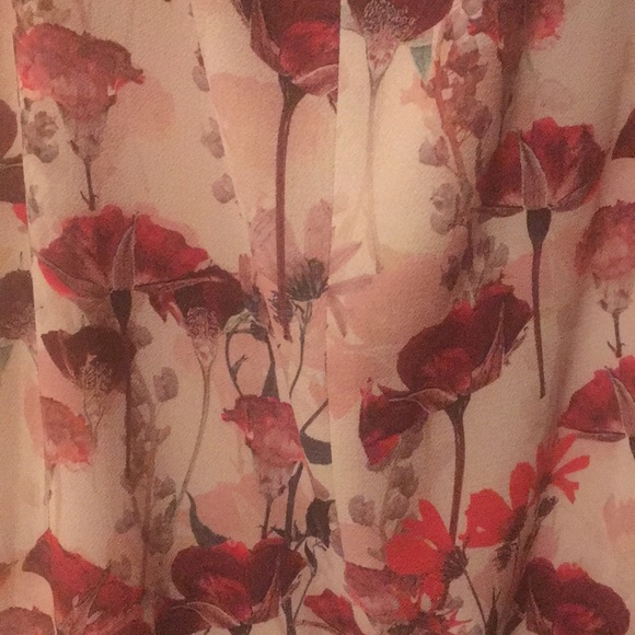 NWOT! Light pink floral dress! - Picture 4 of 6